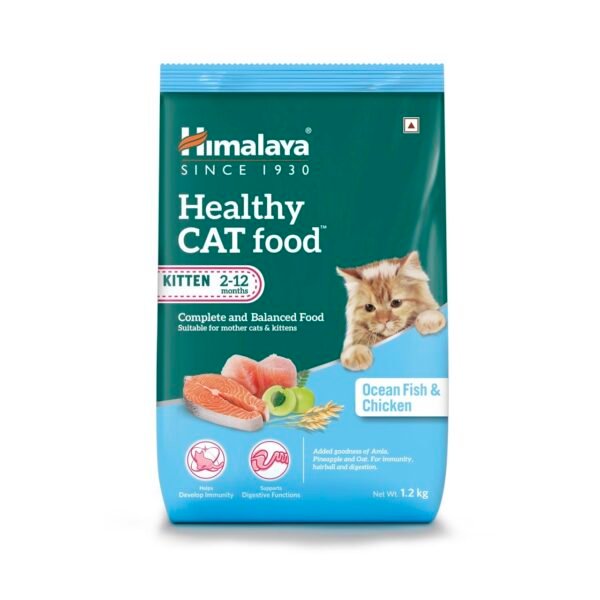 Healthy Cat Food Kitten Oceanfish and Chicken