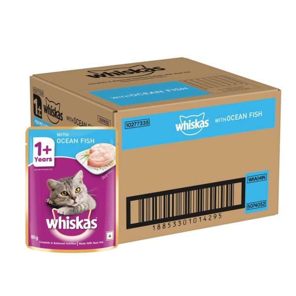 Whiskas Adult Ocean Fish Jelly