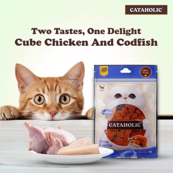 Cataholic Chicken and Cod Fish 50g