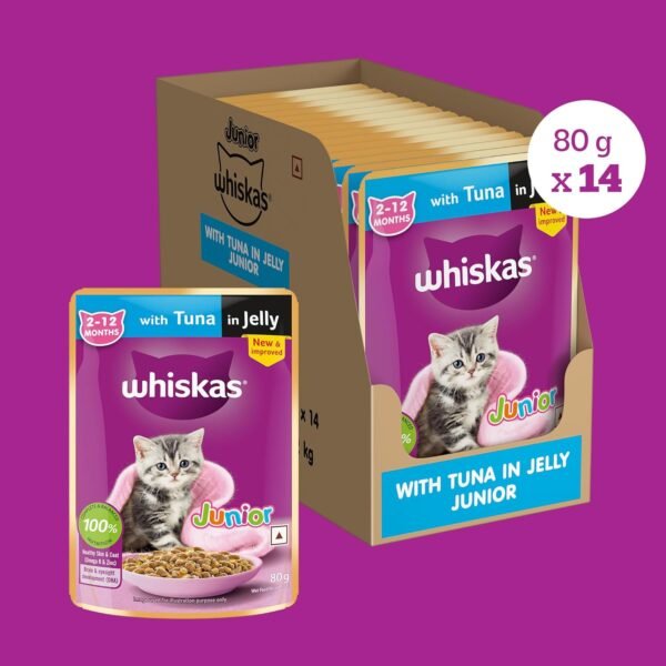 Whiskas Junior Tuna in Jelly - Image 6