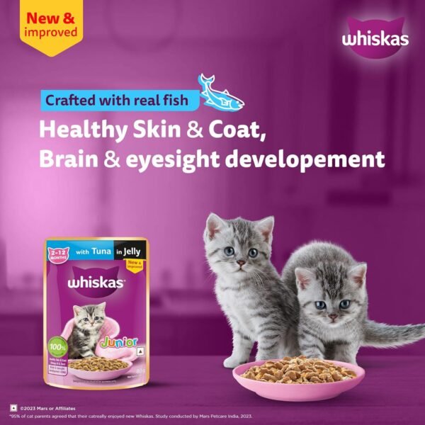 Whiskas Junior Tuna in Jelly - Image 9