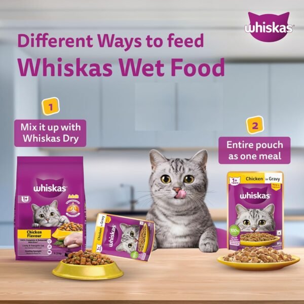 Whiskas Adult Chicken In Gravy - Image 7